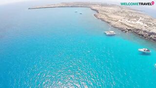 Каво Греко и Голубая лагуна, Айя-Напа — обзор с высоты и точки