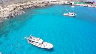 Каво Греко и Голубая лагуна, Айя-Напа — обзор с высоты и точки