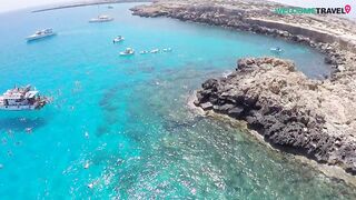 Каво Греко и Голубая лагуна, Айя-Напа — обзор с высоты и точки