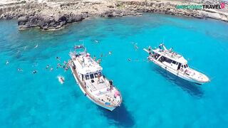 Каво Греко и Голубая лагуна, Айя-Напа — обзор с высоты и точки