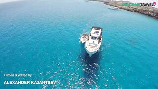 Каво Греко и Голубая лагуна, Айя-Напа — обзор с высоты и точки