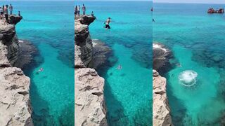 Cape Cavo Greco — прыжки со скал и рыбалка с берега совместимы?