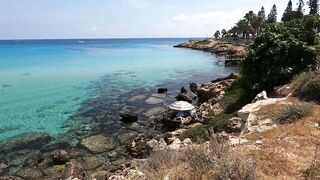 Protaras — рыбалка на Fig Tree Bay: утренние забросы с пирса