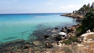 Protaras — рыбалка на Fig Tree Bay: утренние забросы с пирса