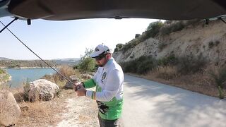 Evretou Dam — бассовая рыбалка на Кипре: рассветные точки