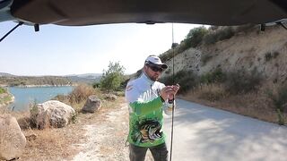 Evretou Dam — бассовая рыбалка на Кипре: рассветные точки