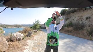 Evretou Dam — бассовая рыбалка на Кипре: рассветные точки