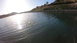 Evretou Dam — бассовая рыбалка на Кипре: рассветные точки