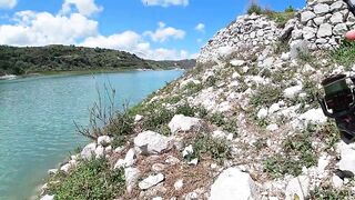 Evretou Dam - бассовая рыбалка на Кипре: приманки и рельеф