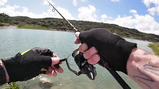 Evretou Dam - бассовая рыбалка на Кипре: приманки и рельеф