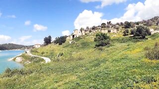 Evretou Dam - бассовая рыбалка на Кипре: приманки и рельеф