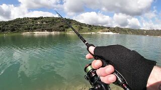 Evretou Dam - бассовая рыбалка на Кипре: приманки и рельеф