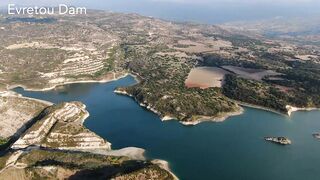 Evretou Dam — точки для басса, куда идти на рассвете, Кипр
