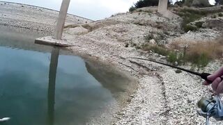 Аспрокреммос — ловля басса 22.05.2018: рабочие приманки