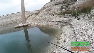 Аспрокреммос — ловля басса 22.05.2018: рабочие приманки