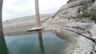 Аспрокреммос — ловля басса 22.05.2018: рабочие приманки