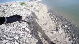 Аспрокреммос — басс и чуть альпинизма: заходы к трудным мысам