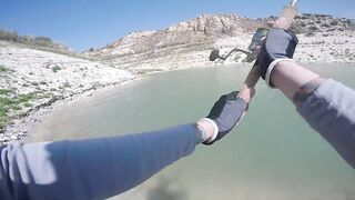 Аспрокреммос — бассовая прогулка 17.04.2017, рельеф и ветер