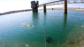 Asprokremmos Dam, часть II, бассовая рыбалка на Кипре