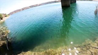 Asprokremmos Dam, часть II, бассовая рыбалка на Кипре