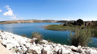 Asprokremmos Dam — бассы активны или ждать потепления?