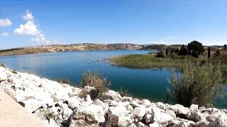 Asprokremmos Dam — бассы активны или ждать потепления?