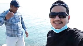 Thakira Beach, Al Khor — рыбалка на острове: куда идти по отливу?