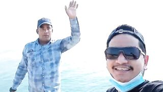 Thakira Beach, Al Khor — рыбалка на острове: куда идти по отливу?