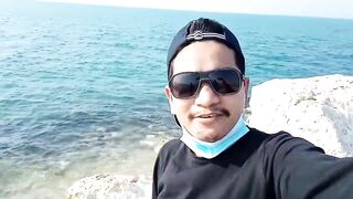 Thakira Beach, Al Khor — рыбалка на острове: куда идти по отливу?