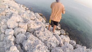 Al Wakrah, Qatar — hook fishing у пирса: прилив, оснастка, клев