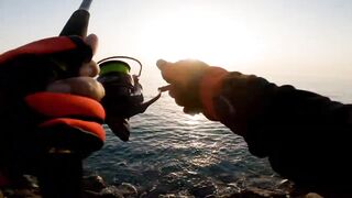 Banana Island — small diamond trevally: морская рыбалка на плато