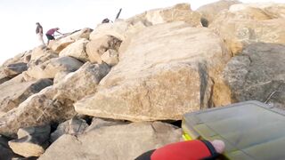 Banana Island — small diamond trevally: морская рыбалка на плато