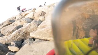 Banana Island — small diamond trevally: морская рыбалка на плато