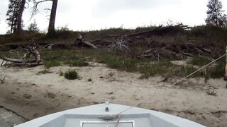 Banana Island near Kamloops, BC — есть ли рыбалка на этом «банане»?