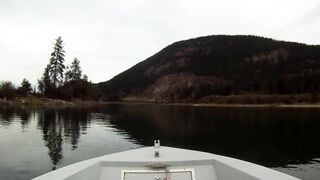 Banana Island near Kamloops, BC — есть ли рыбалка на этом «банане»?