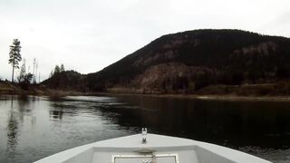 Banana Island near Kamloops, BC — есть ли рыбалка на этом «банане»?