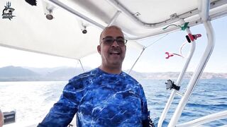 Aqaba, Jordan — рыбалка в Красном море: днём у волнорезов