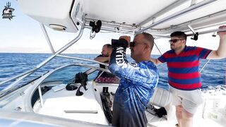 Aqaba, Jordan — рыбалка в Красном море: днём у волнорезов