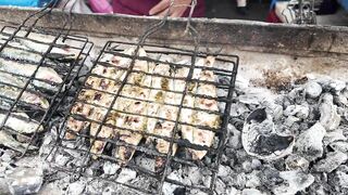 Агадир, Morocco — стримфуд в рыбном порту, что попробовать после улова?