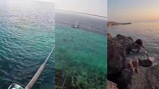 Saudi Arabia — rock fishing на прибое, снасти и безопасность у скал