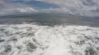 Mahé, Seychelles — рыбалка с берега, часть 3: утренний выход хищника