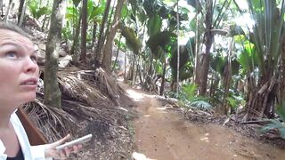 Praslin, Seychelles — видеоблог: пляжи, находки и рыбалка у камней