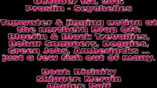 Praslin, Seychelles — рыбалка, октябрь 2015: точки и снасти