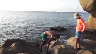 La Digue, Seychelles — Анс Север: рыбалка на 4-й день по плану