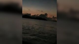 La Digue, Seychelles — закат, двойной сход и снова поклёвка