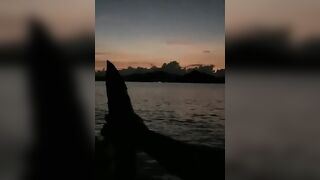 La Digue, Seychelles — закат, двойной сход и снова поклёвка