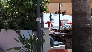 Larnaca, Mackenzie Beach - рыбалка у волнолома и визу на воду