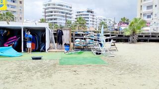 Larnaca, Mackenzie Beach - посадки над водой и рыбалка рядом