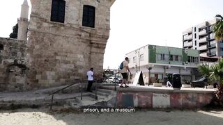 Larnaca, Finikoudes Promenade - рыбалка у старого замка