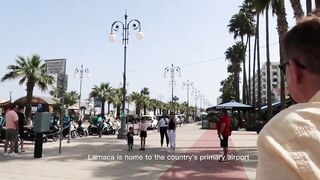 Larnaca, Finikoudes Promenade - рыбалка у старого замка